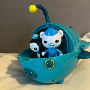 Octonauts Fisher-Price Meomi Gup-A Mission Blue Vehicle Submarine Toy 2010